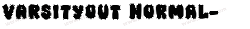 VarsityOut Normal字体转换